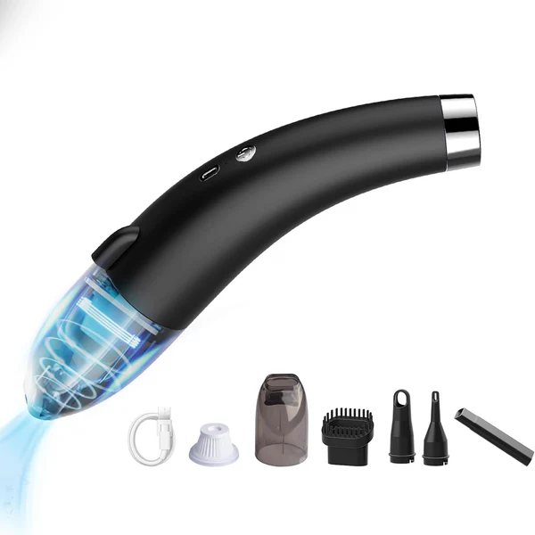 Aspirateur Balai Filaire 3 en 1 500W rouge noir Vendos85