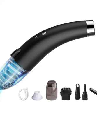 Aspirateur de table sans fil rechargeable 2 en 1 noir Vendos85