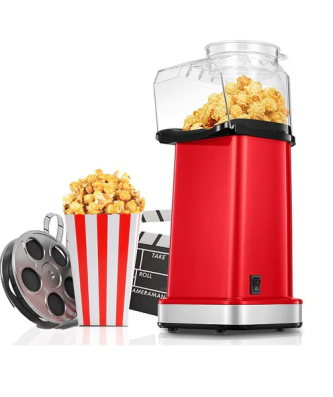 Machine à Popcorn à Air Chaud 1400W rouge Vendos85