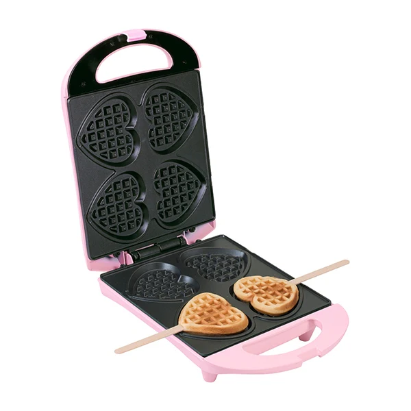Gaufrier 4 petits coeurs 780 W Bestron