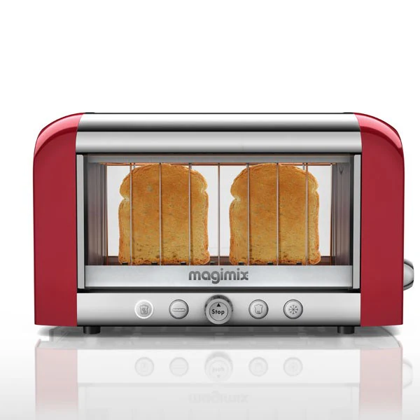 Toaster vision panoramique Rouge 11540 Magimix