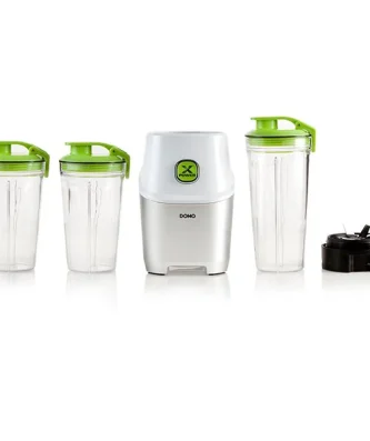 Blender Xpower et 3 bouteilles 1000 W DO700BL Domo