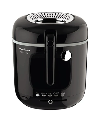 Friteuse XXL mega 2 kg noire AM480870 Moulinex