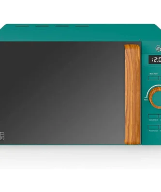 Micro-ondes Digital 20L Design Moderne Nordic 800 Vert SM22036GRENEU