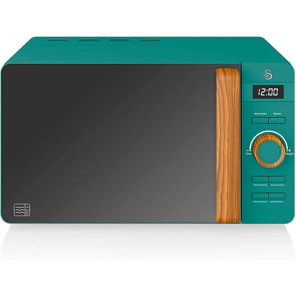 Micro-ondes Digital 20L Design Moderne Nordic 800 Vert SM22036GRENEU