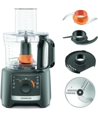 Robot Multifonction Fdp31.020gy - 2 Vitesses + Pulse - 800w - Bol 2,1l + Accessoires Kenwood