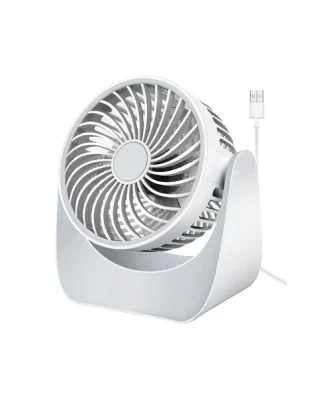 Mini Ventilateur Bureau de 3 Vitesses blanc Vendos85
