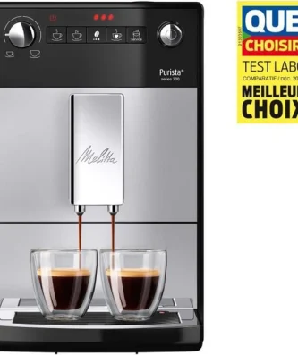 Machine à café à grain - argent MELITTA