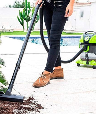 aspirateur de solides et liquides de 15L 1400W vert noir Cecotec