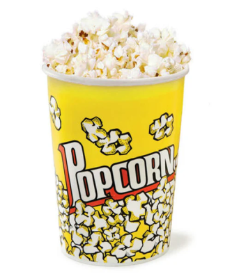 Kukoo 25 Gobelets à Popcorn 0.9L Kukoo