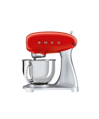 Robot pâtissier rouge 4,8 L 800 W SMF02RDEU Smeg