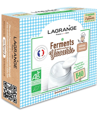 Ferments bio pour yaourts natures Lagrange