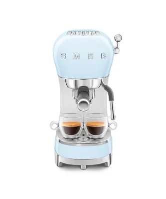 Machine à café expresso 1 L 1350 W ECF02PBEU bleu azur Smeg