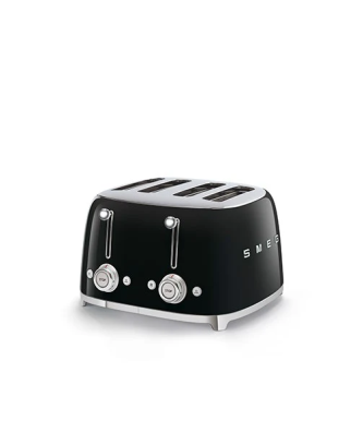 Toaster 4 fentes noir 2000 W TSF03BLEU Smeg