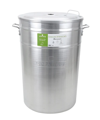 Cuiseur en aluminium 24 bocaux 1L Le Pratique