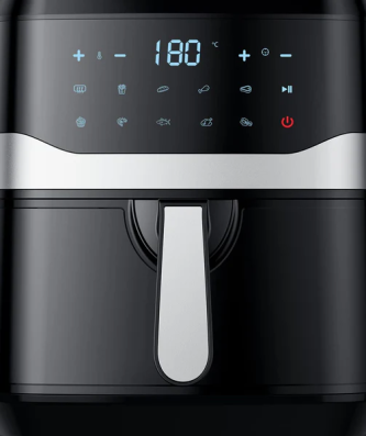 Friteuse Sans Huile 9L XXL 1700W avec 10 Programmes gris noir Vendos85