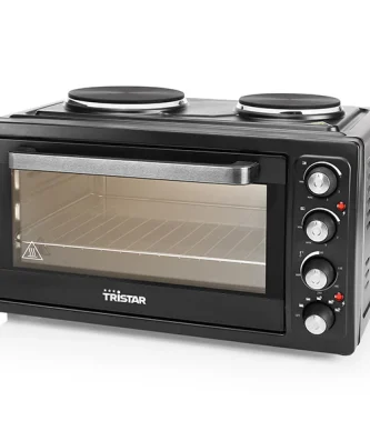 Four à convection avec 2 plaques chauffantes Tristar