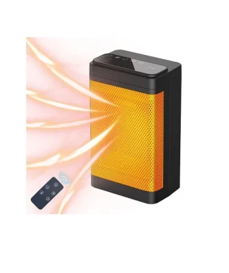 Chauffage soufflant céramique PTC 750W noir Vendos85