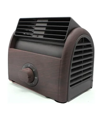 Ventilateur de Table avec 3 vitesses 30W effet bois Vendos85