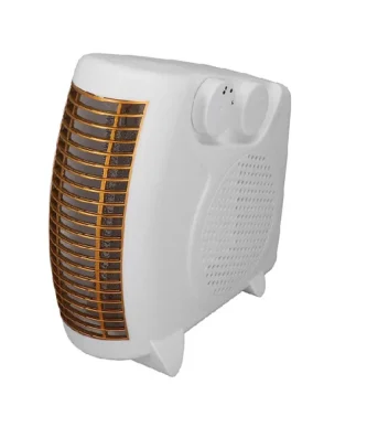 Chauffage soufflant électrique portable avec 2 réglages de chaleur 1200W BLANC Vendos85