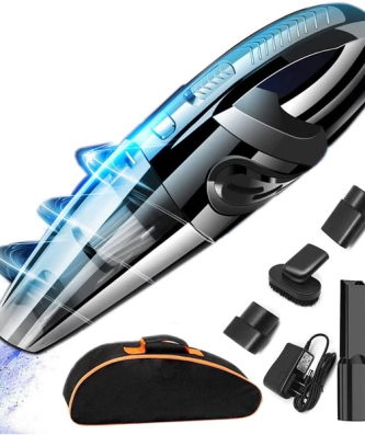 Aspirateur de table sans fil rechargeable 6500PA noir Vendos85