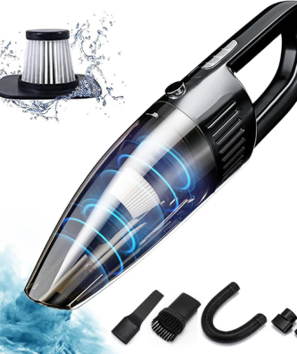 Aspirateur de table sans fil rechargeable 9000PA noir Vendos85