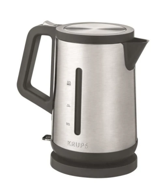 Bw442d10 Control Line Bouilloire Electrique Sans Fil Inox, 2400 W, Capacite 7 L, Ouverture Assistee Du Couvercle Krups