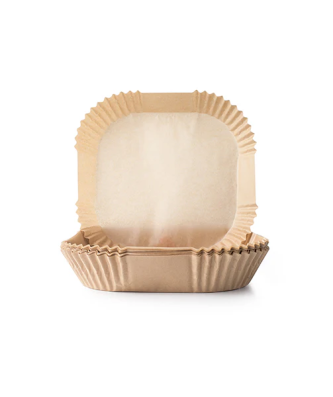 Caissettes pour friteuses à air carrées 50 pièces Ibili