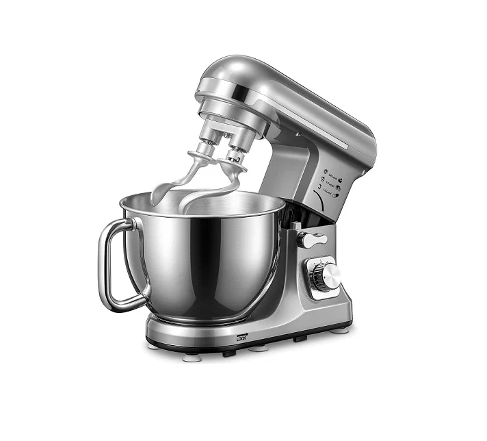 Robot Pâtissier de 5L 1000W argent Vendos85