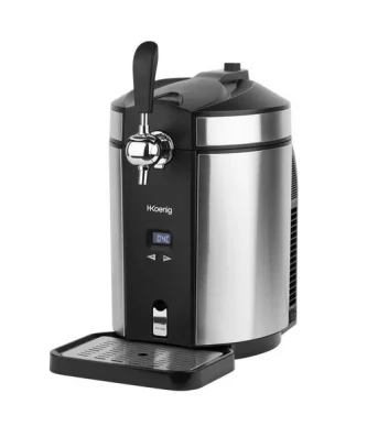 Hkoenig Tireuse A Biere - Tous Futs De 5l - Noir/inox - Bw1880 Hkoenig