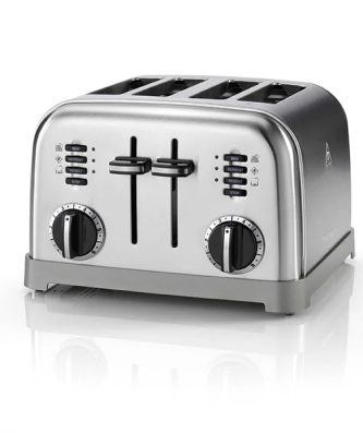 Toaster 4 tranches Inox CPT180E Cuisinart