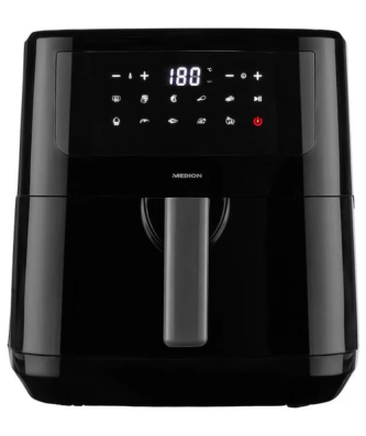 Friteuse A Air Chaud - Medion - 50072999 - 2150 W - Ecrant Tactile - 9 Programmes - Noir Medion