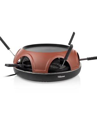 Four à pizza électrique multifonctions 6 personnes Pizza Festa Gourmet 1800 W marron Tristar