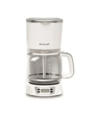 Cafetiere Prog 18 Tasses Blanc Silver - Caf1318es Brandt