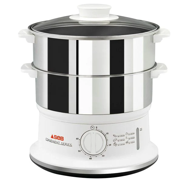 Cuiseur Vapeur 2 bols Inox 6 L VC145100 Seb