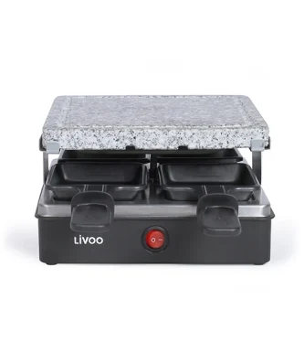 Appareil à raclette 4 personnes 600 W Livoo