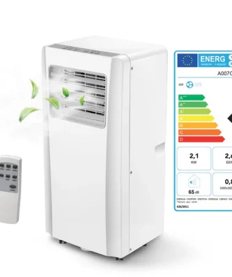 Climatiseur 3 fonctions mobile de 7000 BTU avec poignée R7000 Pullman