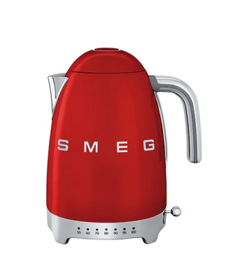Bouilloire rouge 1,7 L 2400 W KLF04RDEU Smeg