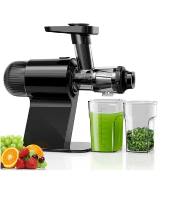Extracteur de Jus de Fruits et Légumes 160W noir Vendos85