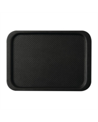 Plateau antidérapant Roltex Blackline rond 490 x 340mm noir