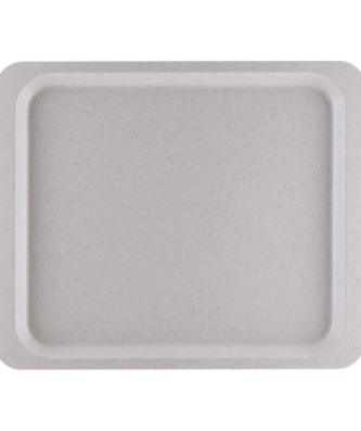 Plateau de service en polyester Roltex GN1/2 325x265mm gris moucheté