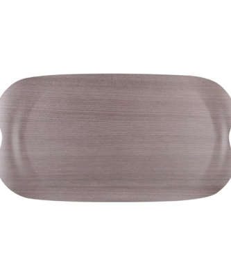 Plateau de service Roltex Wave 43x23cm bois gris veiné11