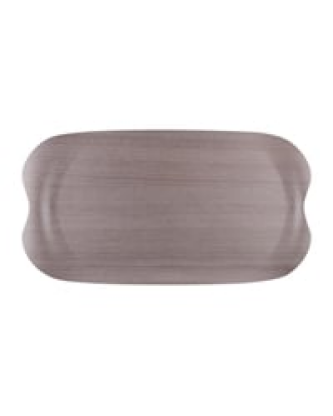 Plateau de service Roltex Wave 43x23cm bois gris veiné