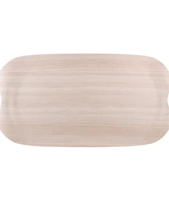 Plateau de service Roltex Wave 43x23cm bois clair veiné