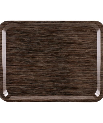 Plateau de service en mélamine Roltex Casino 43x33cm wengé