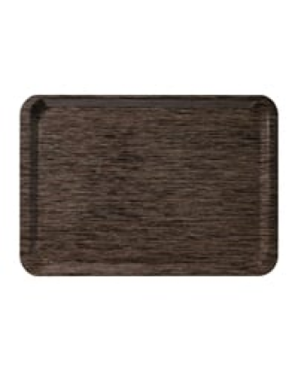 Plateau de service en mélamine Roltex Euronorme 530x370mm wengé