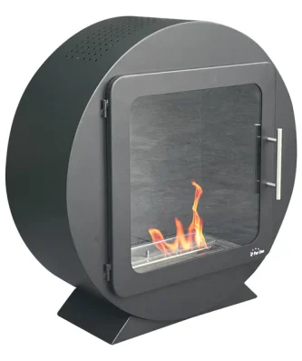 Poêle à l'éthanol design circulaire Purline