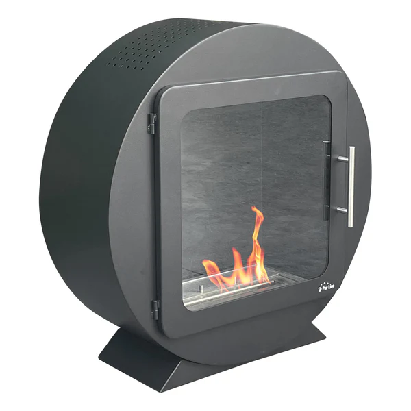 Poêle à l'éthanol design circulaire Purline