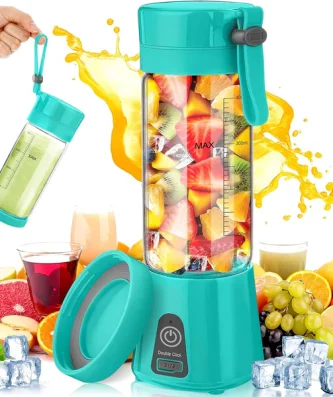 Blender électrique Smoothie 0,4L avec USB rechargeable bleu Vendos85