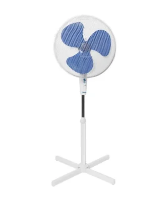 Bestron Ventilateur Sur Pied - Panier 45cm - Blanc - 45w - Debit Dair 58,45m3/min. - Vitesse De Lair 3,13m/sec - Sonore: 56,6 Db Bestron